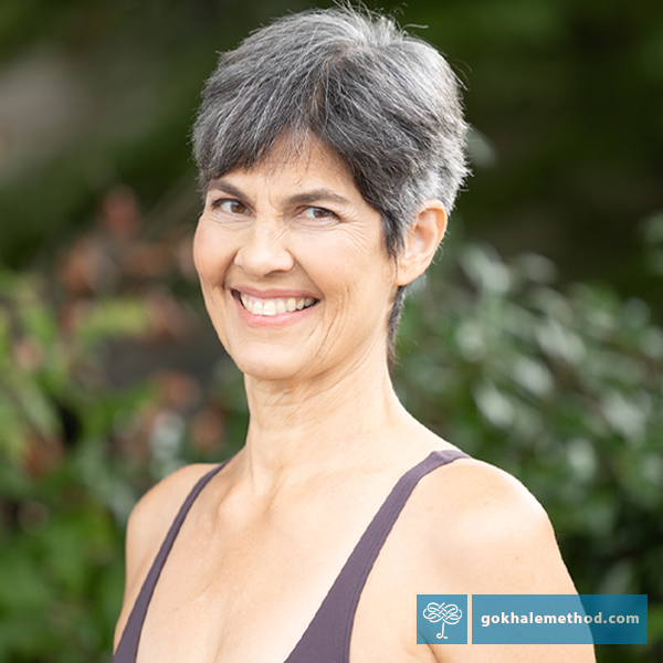 Photo of Esther Gokhale, from 8 Steps to a Pain-Free Back, 2nd edition.