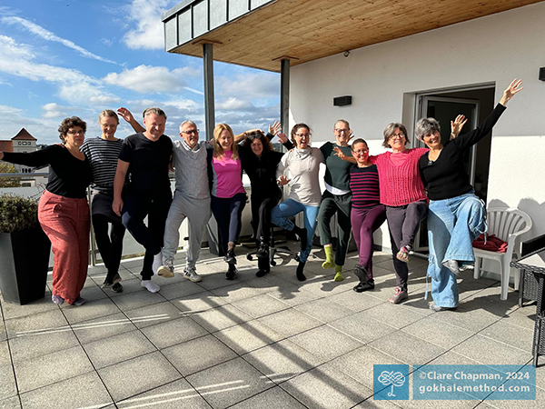 Gokhale Method teachers’ group photo, Ohringen 2024.