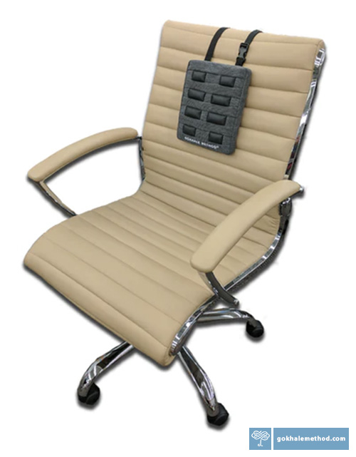 Photo of chair with a stretchsit® cushion.