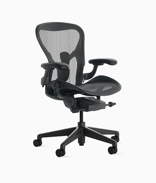 herman miller aeron leg pain