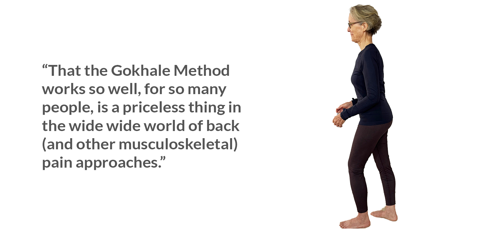 Quote by Fiona Nichols, Gokhale method teacher