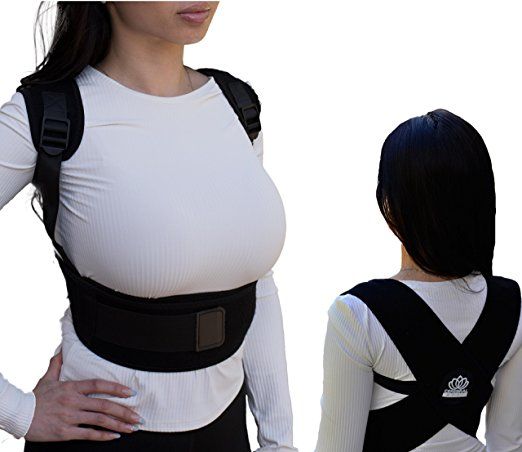 X Brace I Posture Corrector Back Brace for Men and Women by Everyday Medical  I Discreet Shoulder and Clavicle Support Brace I Prevents Slouching and  Improves Posture I Reduces Shoulder and Back