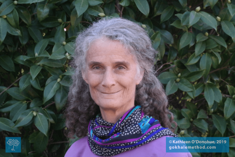 Gokhale Method teacher Kathleen O’Donohue worked for many years as a Physician Assistant and headed an organization helping seniors age in place.