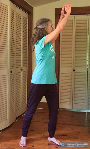 Moving Meditation is beautifully compatible with the healthy posture and movements taught in the Gokhale Method.